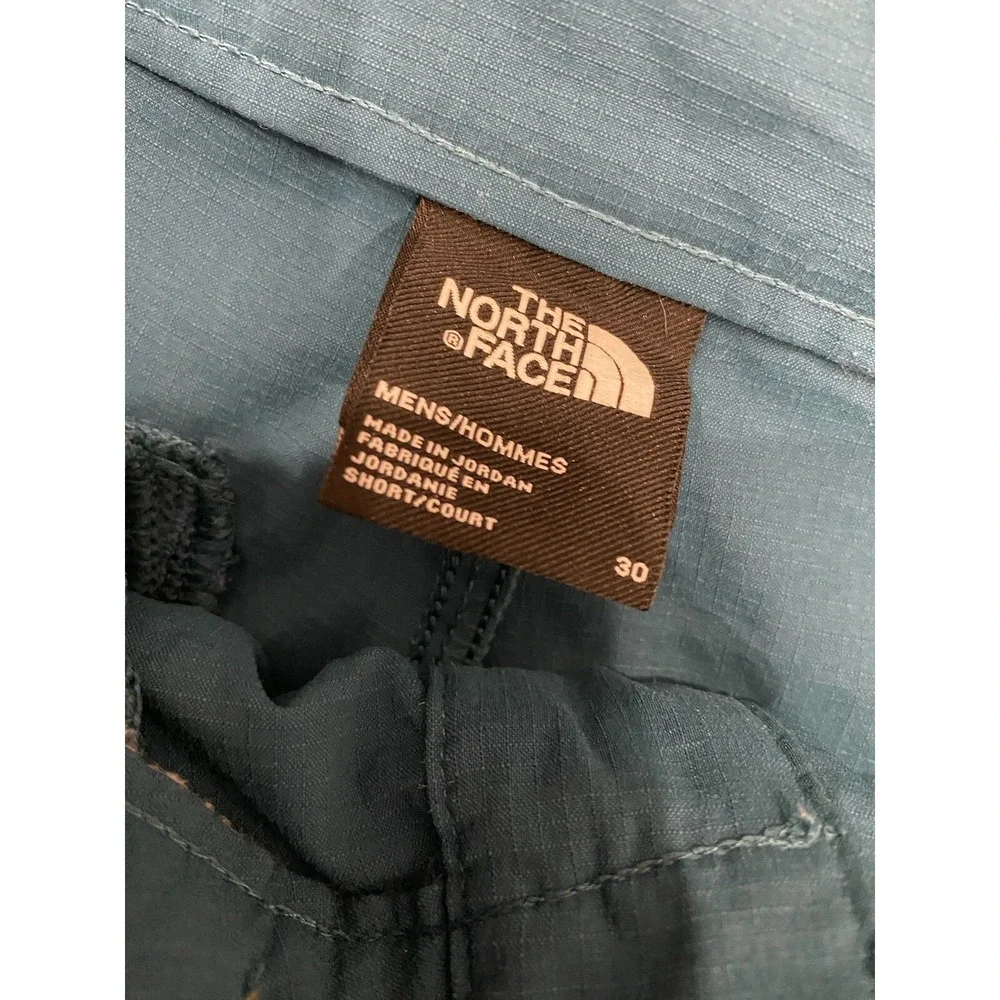The North Face Teal Swim Trunks 4